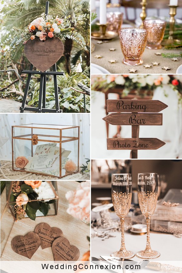 Copper & Rust Trendy Wedding Color Theme Ideas
